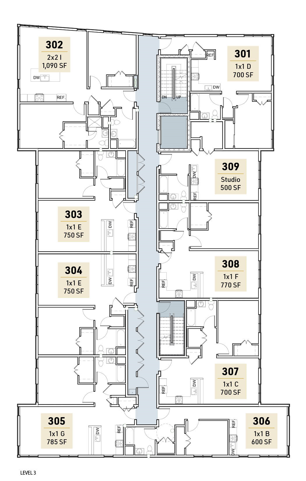 Floor Plans - Diana Place Apartments